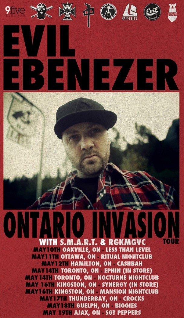 Ontario Invasion Tour w/ Evil